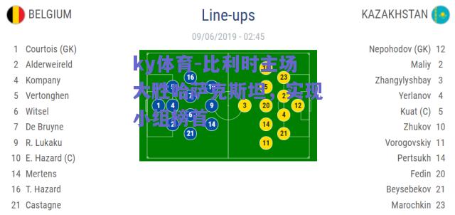 ky体育-比利时主场大胜哈萨克斯坦，实现小组榜首  第1张